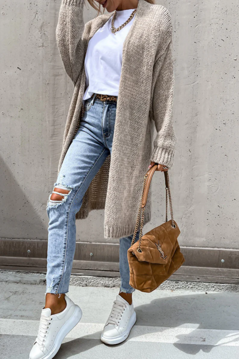 ZREVILDA kardigán, Szín: bézs, IVET.HU - A te online butikod.