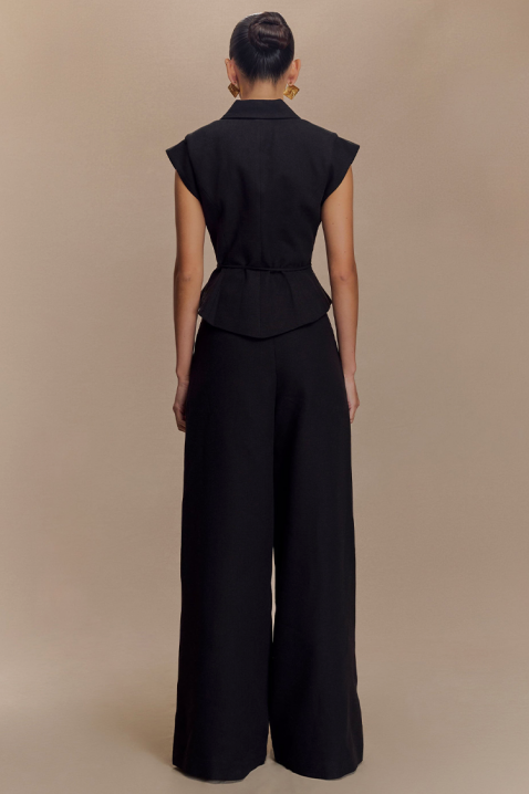 NARVELZA BLACK mellény, Szín: fekete, IVET.HU - A te online butikod.