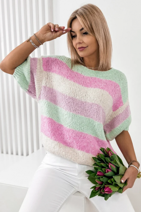 MENVOLZA MINT pulóver, Szín: mentazöld, IVET.HU - A te online butikod.