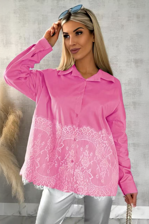 GLEDROLZA PINK női blúz, Szín: rózsaszín, IVET.HU - A te online butikod.