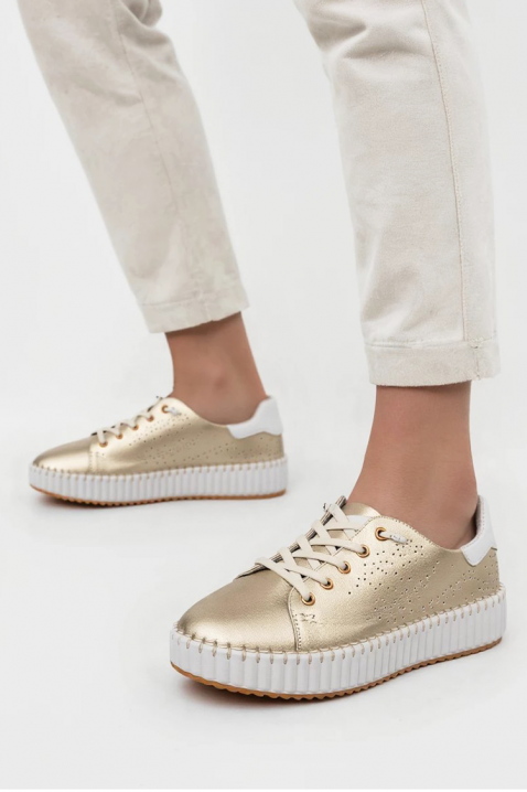 BLONENDA GOLDEN női tornacipő, Szín: arany, IVET.HU - A te online butikod.