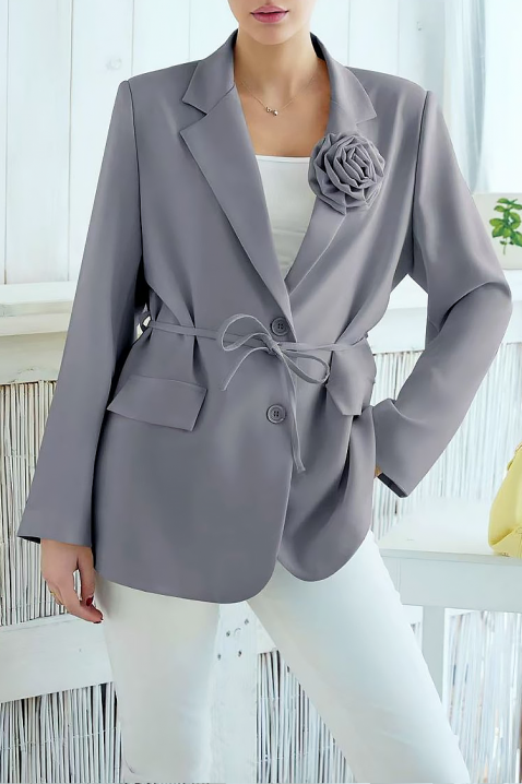 LOFRENDA GREY blézer, Szín: szürke, IVET.HU - A te online butikod.