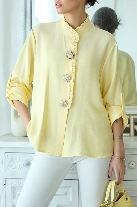 LARVOLDA YELLOW női blúz, Szín: sárga, IVET.HU - A te online butikod.