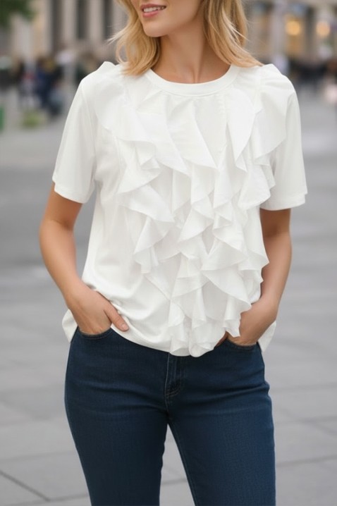 GERMIOHA WHITE póló, Szín: fehér, IVET.HU - A te online butikod.