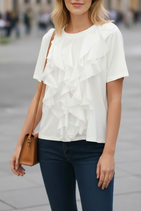 GERMIOHA WHITE póló, Szín: fehér, IVET.HU - A te online butikod.