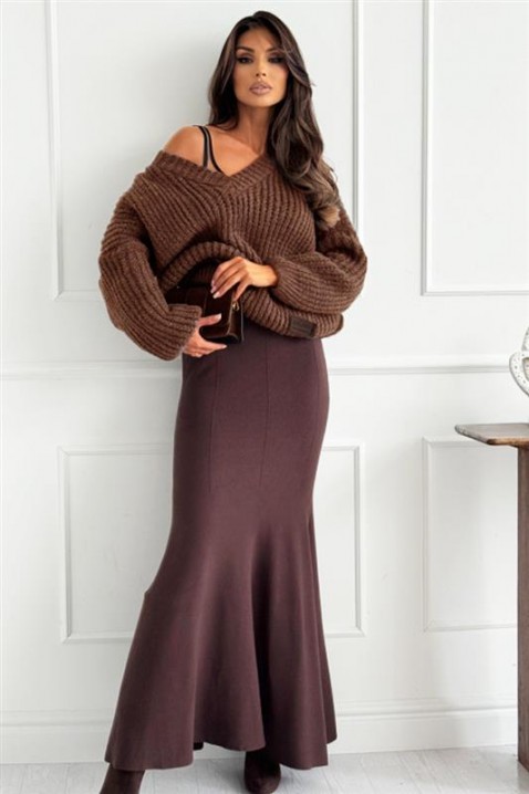 SLEVOLDA MOCHA pulóver, Szín: mokka, IVET.HU - A te online butikod.