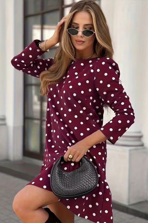 FIOVERA BORDO ruha, Szín: bordó, IVET.HU - A te online butikod.