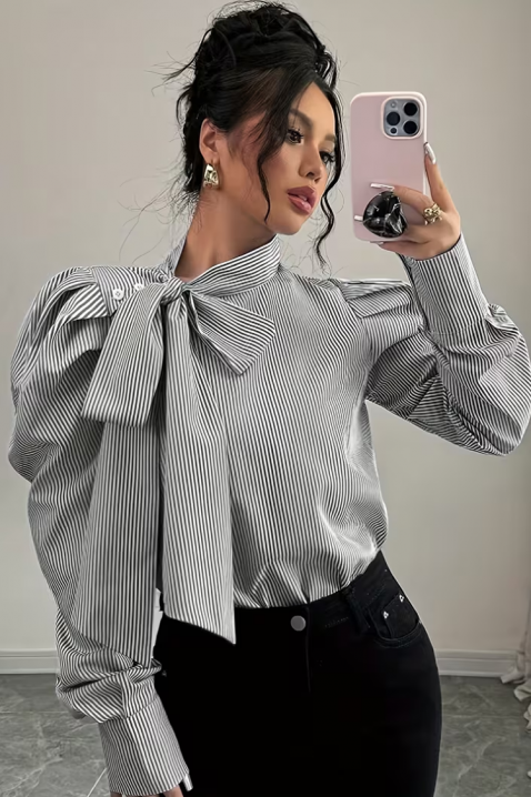 ZAROLVA GREY női blúz, Szín: szürke, IVET.HU - A te online butikod.