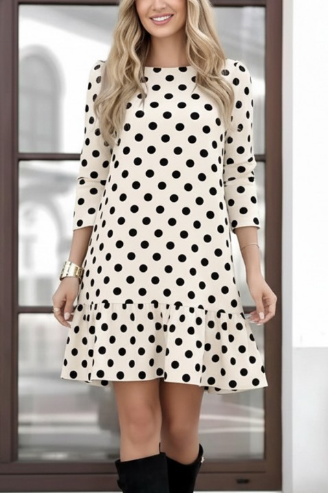 DORONZA ECRU ruha, Szín: ekrü, IVET.HU - A te online butikod.