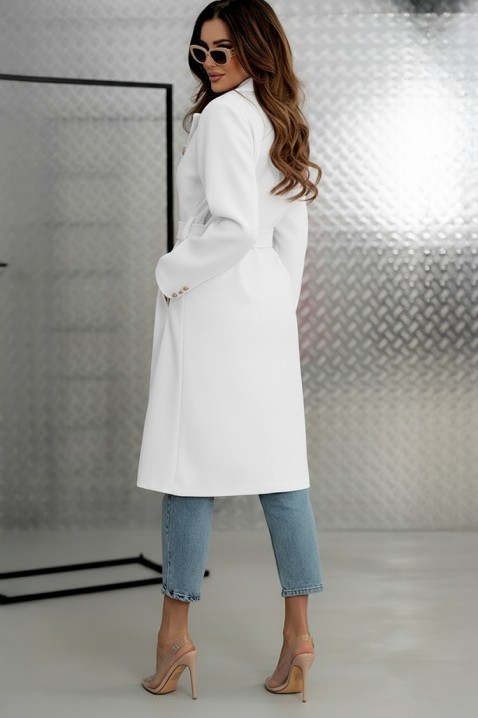 MORXEDA WHITE kabát, Szín: fehér, IVET.HU - A te online butikod.