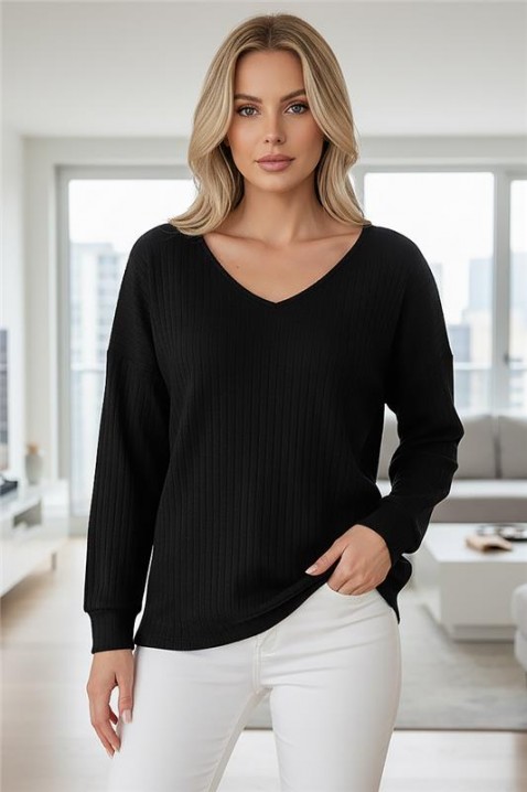 ERMOLTA BLACK női felső, Szín: fekete, IVET.HU - A te online butikod.