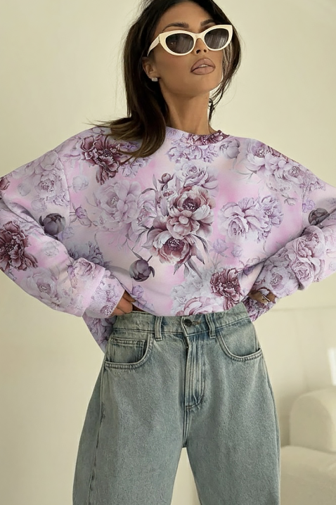 POPLINDA női felső, Szín: lila, IVET.HU - A te online butikod.