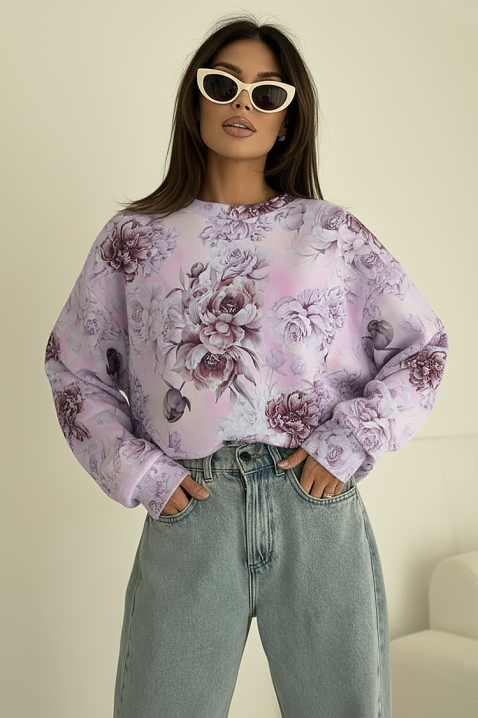 POPLINDA női felső, Szín: lila, IVET.HU - A te online butikod.