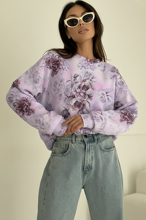 POPLINDA női felső, Szín: lila, IVET.HU - A te online butikod.