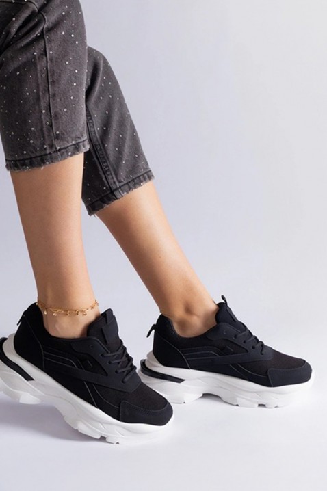 DLOMERZA női tornacipő, Szín: fekete, IVET.HU - A te online butikod.