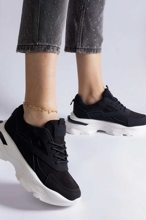 DLOMERZA női tornacipő, Szín: fekete, IVET.HU - A te online butikod.