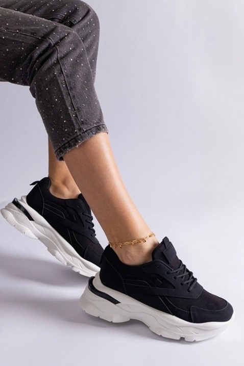 DLOMERZA női tornacipő, Szín: fekete, IVET.HU - A te online butikod.