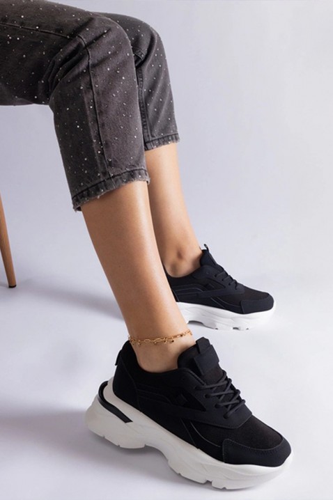 DLOMERZA női tornacipő, Szín: fekete, IVET.HU - A te online butikod.