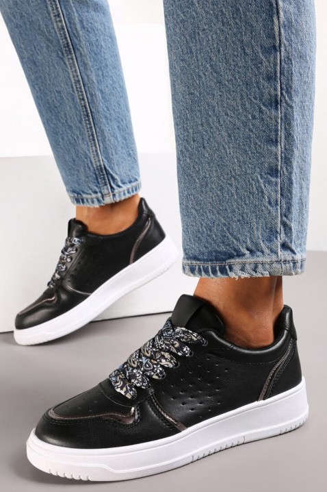 VRILONZA női tornacipő, Szín: fekete, IVET.HU - A te online butikod.