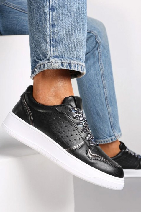 VRILONZA női tornacipő, Szín: fekete, IVET.HU - A te online butikod.