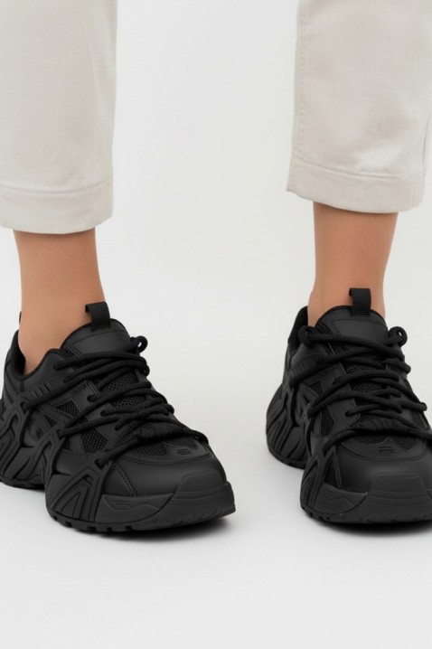 VELVERZA BLACK női tornacipő, Szín: fekete, IVET.HU - A te online butikod.