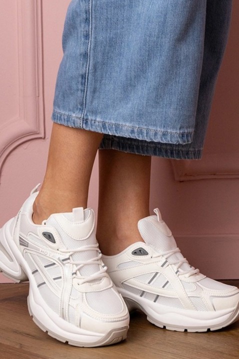 GLEMOLZA WHITE női tornacipő, Szín: fehér, IVET.HU - A te online butikod.