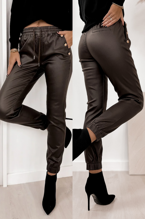 SLOMENGA nadrág, Szín: barna, IVET.HU - A te online butikod.