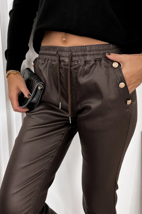 SLOMENGA nadrág, Szín: barna, IVET.HU - A te online butikod.