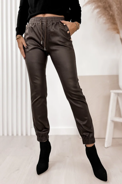 SLOMENGA nadrág, Szín: barna, IVET.HU - A te online butikod.