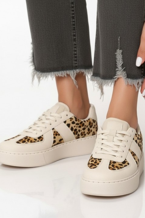 DAMONDA ECRU női tornacipő, Szín: ekrü, IVET.HU - A te online butikod.