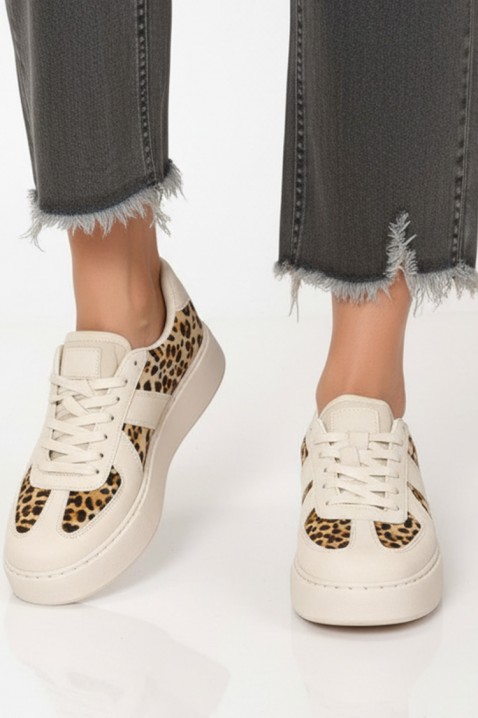 DAMONDA ECRU női tornacipő, Szín: ekrü, IVET.HU - A te online butikod.