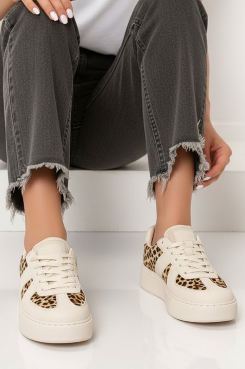 DAMONDA ECRU női tornacipő, Szín: ekrü, IVET.HU - A te online butikod.