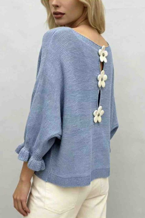 DARVOLA SKY pulóver, Szín: világoskék, IVET.HU - A te online butikod.