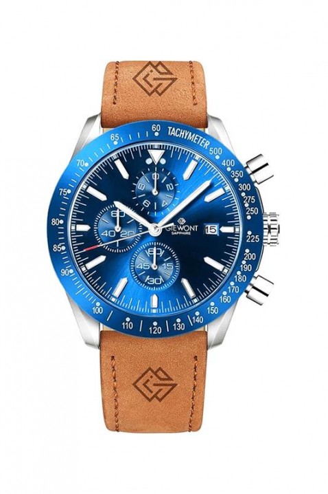 Giewont Chronograph Sapphire Blue férfi karóra, Szín: kék, IVET.HU - A te online butikod.