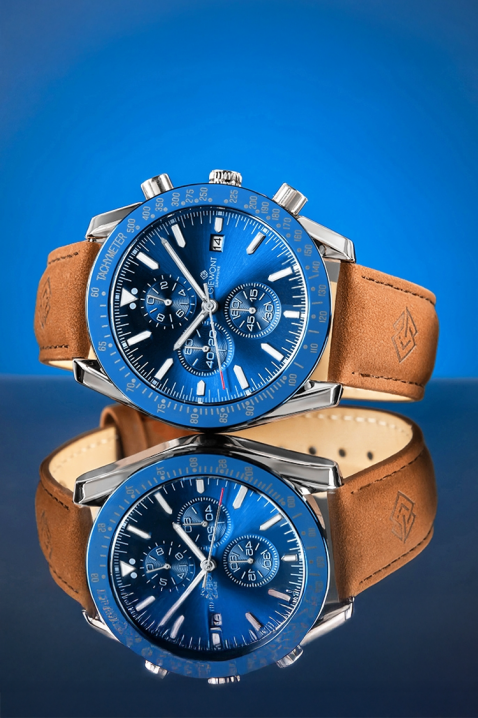Giewont Chronograph Sapphire Blue férfi karóra, Szín: kék, IVET.HU - A te online butikod.