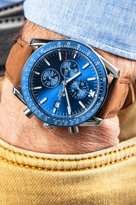 Giewont Chronograph Sapphire Blue férfi karóra, Szín: kék, IVET.HU - A te online butikod.