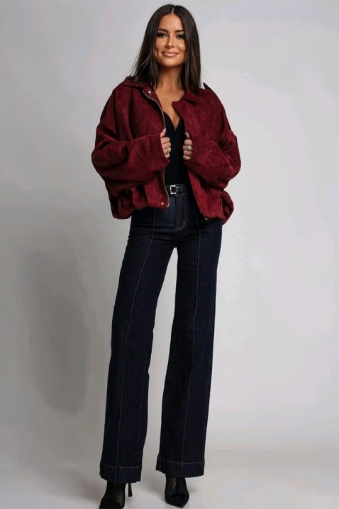 ZERLENDA BORDO kabát, Szín: bordó, IVET.HU - A te online butikod.