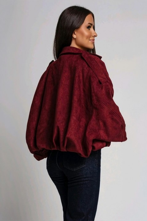 ZERLENDA BORDO kabát, Szín: bordó, IVET.HU - A te online butikod.