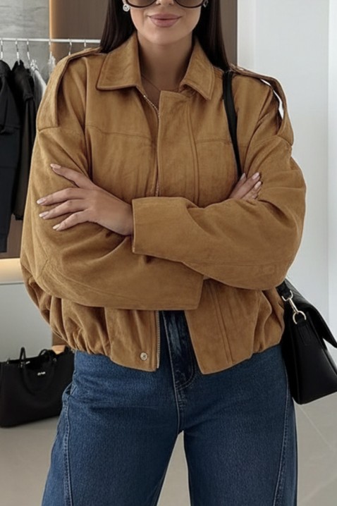 ZERLENDA CAMEL kabát, Szín: világosbarna, IVET.HU - A te online butikod.