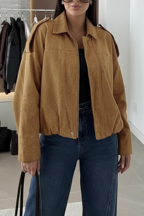 ZERLENDA CAMEL kabát, Szín: világosbarna, IVET.HU - A te online butikod.