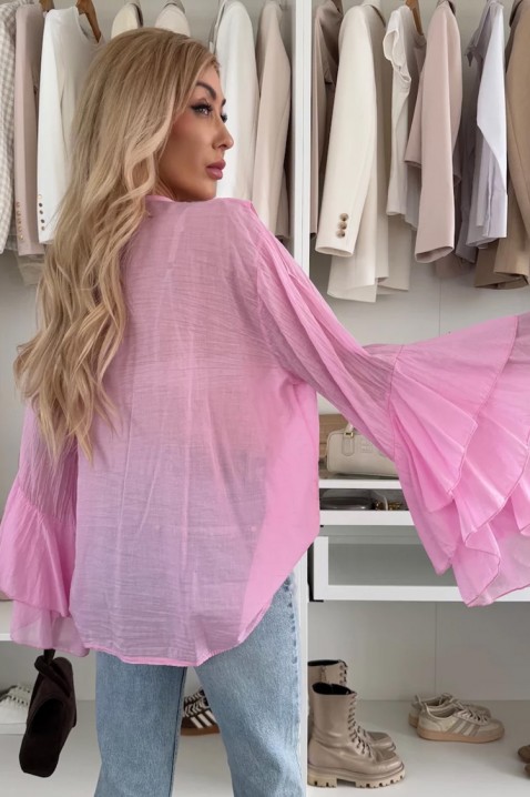 VOLELANDA PINK női blúz, Szín: rózsaszín, IVET.HU - A te online butikod.