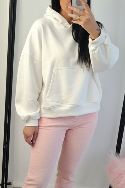 RIVROLDA WHITE pulóver, Szín: fehér, IVET.HU - A te online butikod.