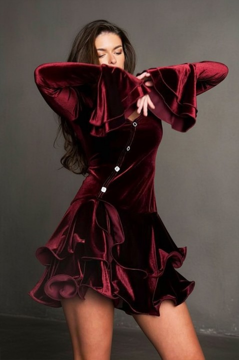 VERLIANA BORDO ruha, Szín: bordó, IVET.HU - A te online butikod.