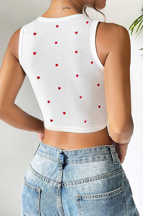 SERZILDA top, Szín: fehér, IVET.HU - A te online butikod.