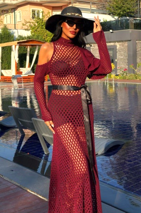 SOBELZA BORDO ruha, Szín: bordó, IVET.HU - A te online butikod.