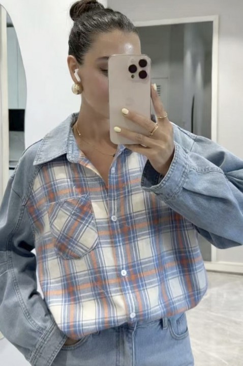 GREFOLZA női ing, Szín: világoskék, IVET.HU - A te online butikod.