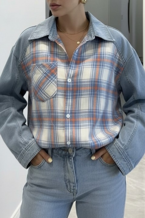 GREFOLZA női ing, Szín: világoskék, IVET.HU - A te online butikod.