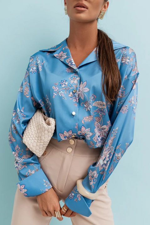 ILANZANA BLUE női blúz, Szín: kék, IVET.HU - A te online butikod.