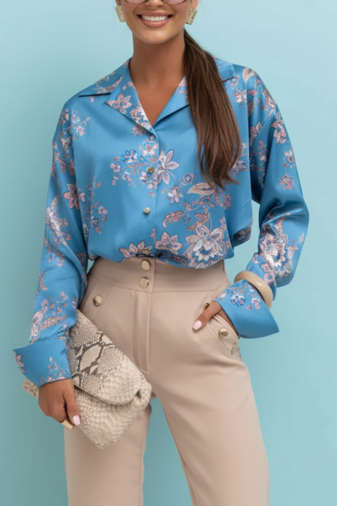 ILANZANA BLUE női blúz, Szín: kék, IVET.HU - A te online butikod.