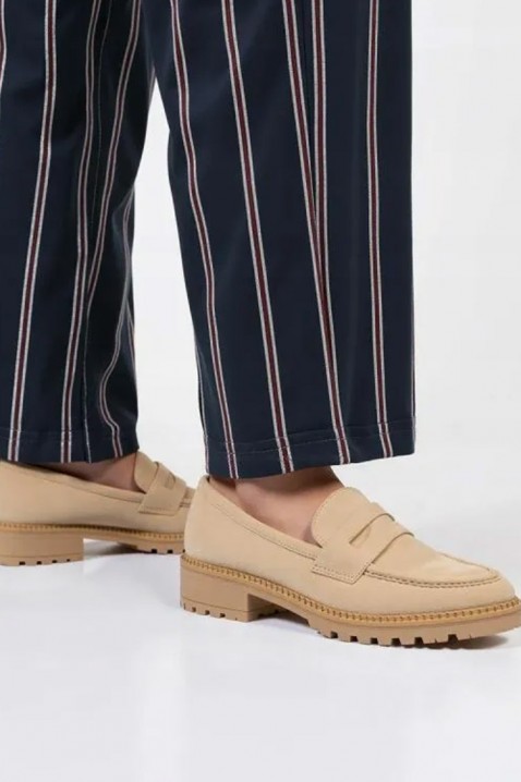 MOKANINZA BEIGE női mokaszin, Szín: bézs, IVET.HU - A te online butikod.